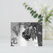 Carte Postale Abee sur une fleur de Redbud (Debout devant)
