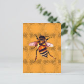 Carte Postale abeille (Debout devant)