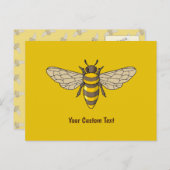 Carte Postale abeille (Devant / Derrière)