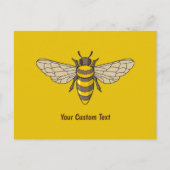 Carte Postale abeille (Devant)
