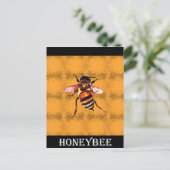 Carte Postale Abeille (Debout devant)