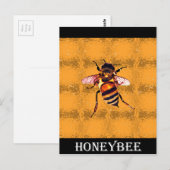 Carte Postale Abeille (Devant / Derrière)