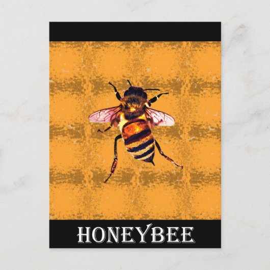 Carte Postale Abeille (Devant)