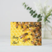 Carte Postale Abeille active, Bourdon, Rucher (Debout devant)