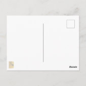 Carte Postale Abeille Et Tournesol (Dos)