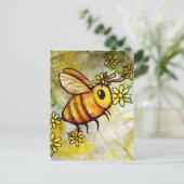 Carte Postale Abeille Mignonne (Debout devant)