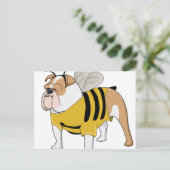 Carte Postale Abeille taupe (Debout devant)