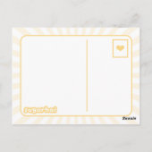 Carte Postale Abeille tueuse (Dos)