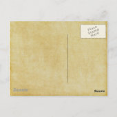 Carte Postale Abeille vintage (Dos)