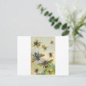 Carte Postale Abeilles (Debout devant)