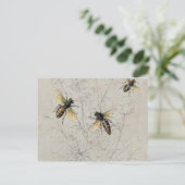 Carte Postale Abeilles (Debout devant)