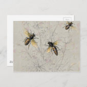Carte Postale Abeilles (Devant / Derrière)
