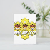 Carte Postale Abeilles cool (Debout devant)