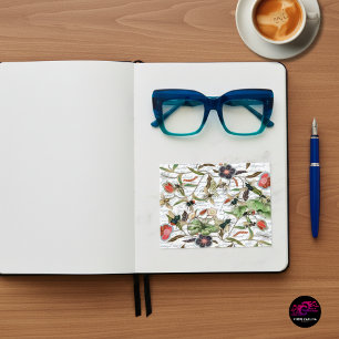 Carte Postale Abeilles et fleurs Vintages