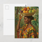 Carte Postale “Abeni”, Her Own Fruit – Black History Celebration (Devant / Derrière)