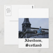 Carte Postale Aberdeen, Écosse (Devant / Derrière)