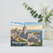 Carte Postale Aberdeen Écosse (Debout devant)