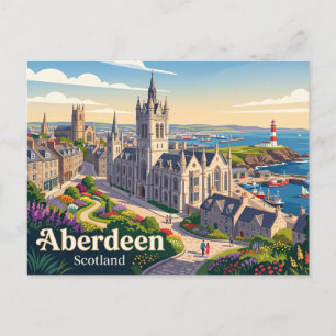 Carte Postale Aberdeen Écosse