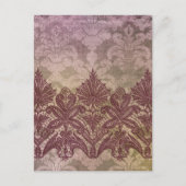 CARTE POSTALE ABERDEEN HEIRLOOM, LACE & DAMASK : ROSES VICTORIEN (Devant)