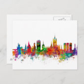 Carte Postale Aberdeen Scotland Skyline (Devant / Derrière)