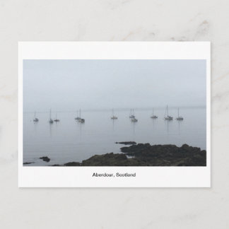 Carte Postale Aberdour - Bateaux à Mist