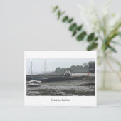 Carte Postale Aberdour - Bateaux devant les bâtiments du port (Debout devant)