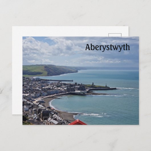 Carte Postale Aberystwyth (Devant / Derrière)