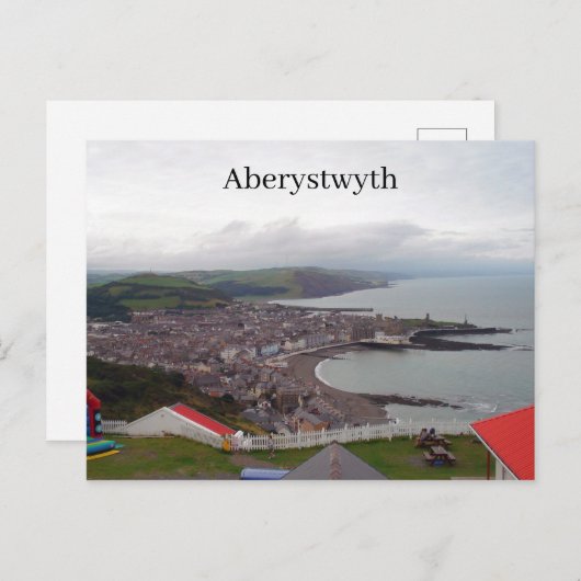 Carte Postale Aberystwyth (Devant / Derrière)