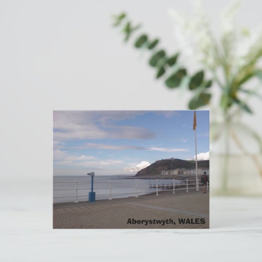 Carte Postale Aberystwyth, WALES (Debout devant)