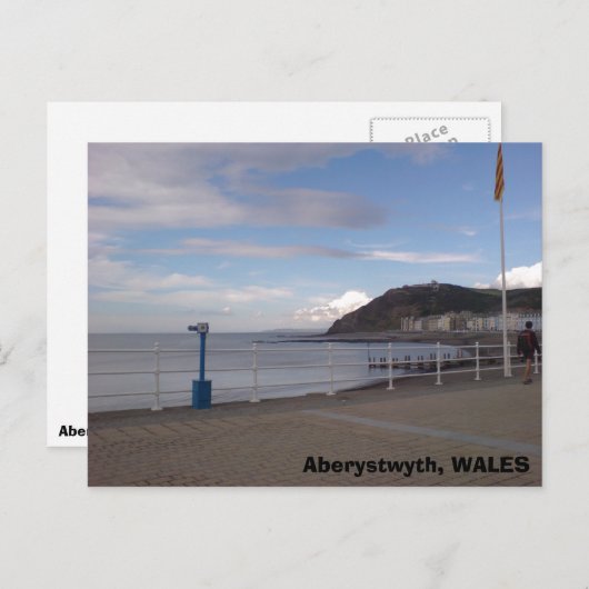 Carte Postale Aberystwyth, WALES (Devant / Derrière)