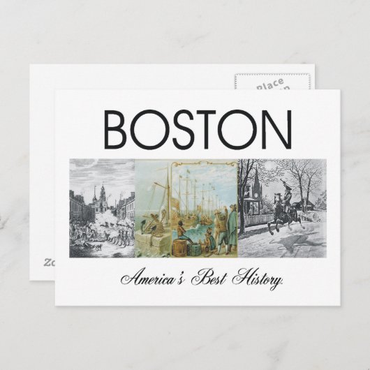 Carte Postale ABH Boston (Devant / Derrière)