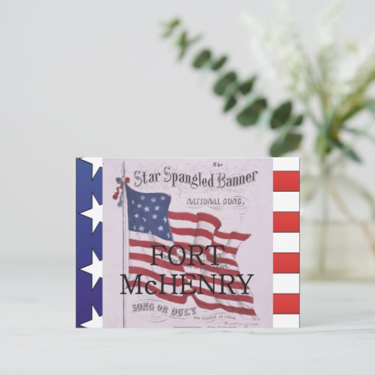 Carte Postale ABH Fort McHenry (Debout devant)