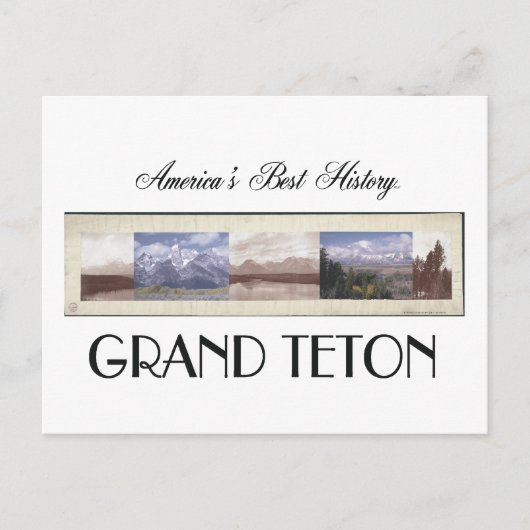 Carte Postale ABH Grand Teton (Devant)