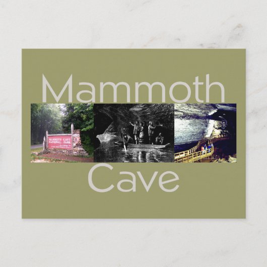 Carte Postale ABH Mammoth Cave (Devant)