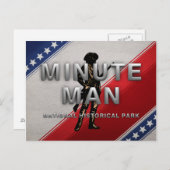 Carte Postale ABH Minute Man (Devant / Derrière)