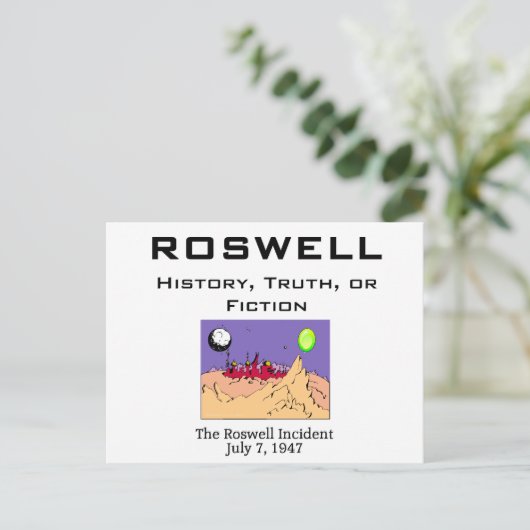 Carte Postale ABH Roswell (Debout devant)