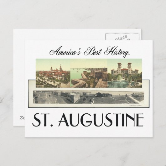 Carte Postale ABH St. Augustine (Devant / Derrière)