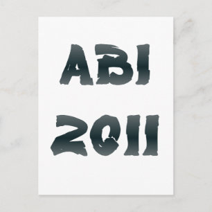 CARTE POSTALE ABI 2011