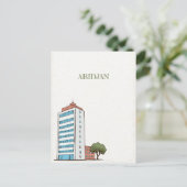 Carte postale Abidjan Côte d'Ivoire (Debout devant)