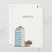 Carte postale Abidjan Côte d'Ivoire (Devant / Derrière)