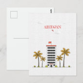 Carte postale Abidjan Côte d'Ivoire (Devant / Derrière)