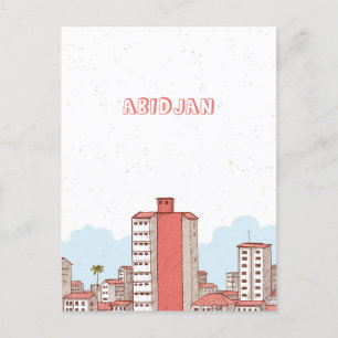 Carte postale Abidjan Côte d'Ivoire