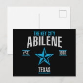 Carte Postale Abilene (Devant / Derrière)