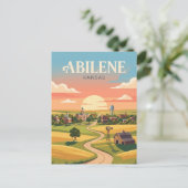 Carte Postale Abilene Kansas (Debout devant)
