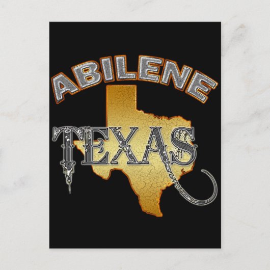 CARTE POSTALE ABILÈNE, TEXAS (Devant)