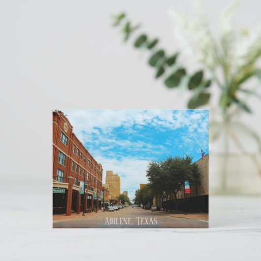 Carte Postale Abilene, Texas (Debout devant)