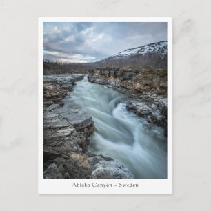 Carte Postale Abisko Suède