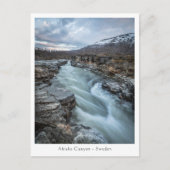 Carte Postale Abisko Suède (Devant)