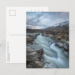 Carte Postale Abisko Suède
