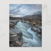Carte Postale Abisko Suède (Devant)